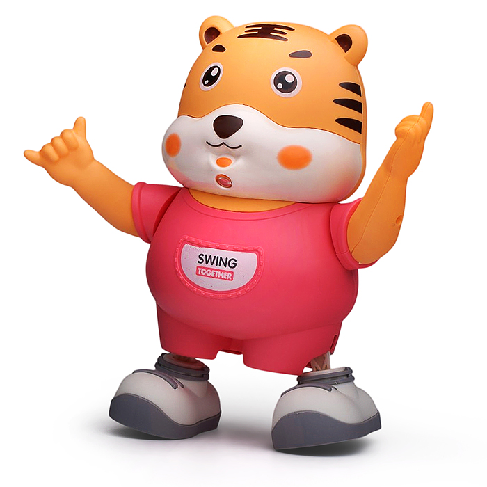Тигр 373-62A "Танцующий тигр" (свет, звук)  в коробке