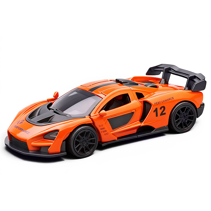 Машина 6636 "Спорткар" 1:43 в коробке (цвет оранжевый)