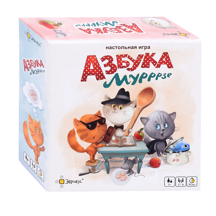Игра настольная "Азбука Мурррзе"