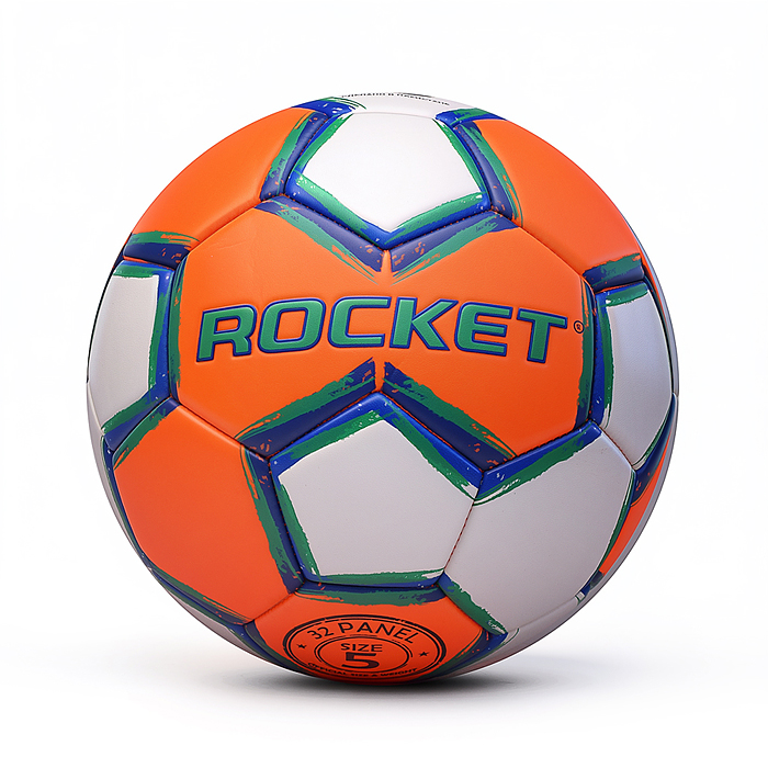 Мяч футбольный R0303 ROCKET размер 5, PVC