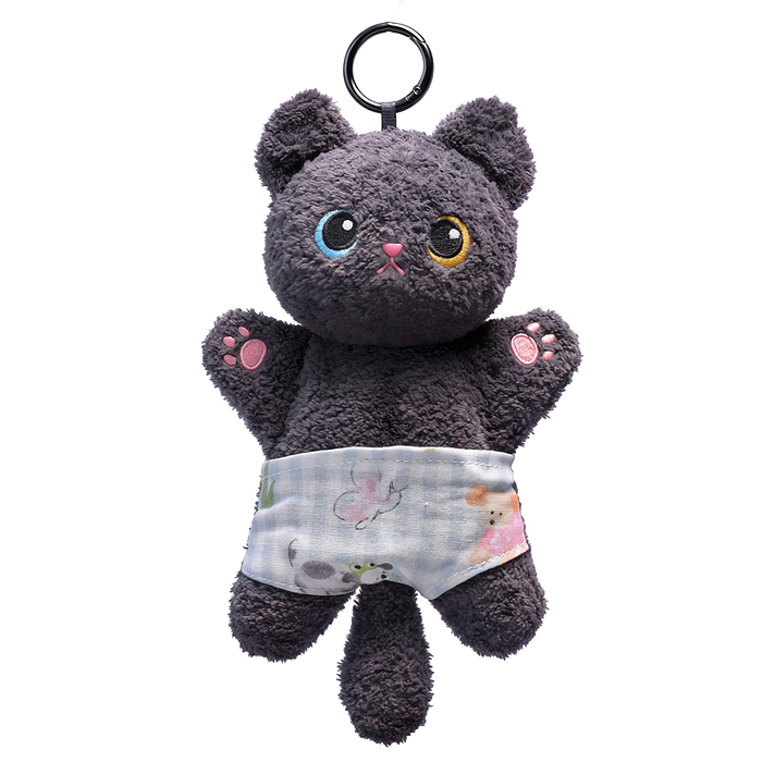 Мягкая игрушка М1934 "Кошка Бусинка" 18 см