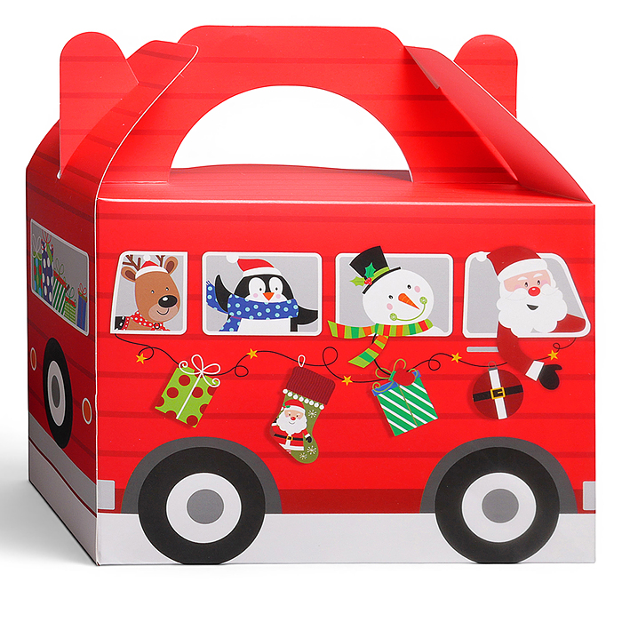 Пакет подарочный 00-8902 "Весёлые друзья" 21*11*16 см.