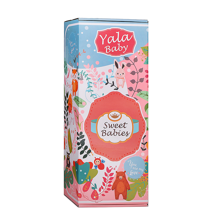 Кукла YL2452G-L "Женя" с аксессуарами, в коробке
