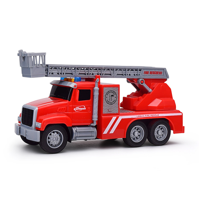 Машина  WY11100A "Пожарная" 1:20 (звук, свер) в коробке