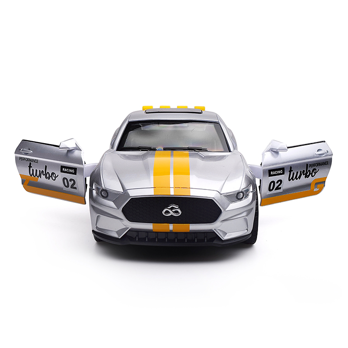 Машина WY1162I "Гоночный автомобиль" 1:18 (свет, звук) в коробке