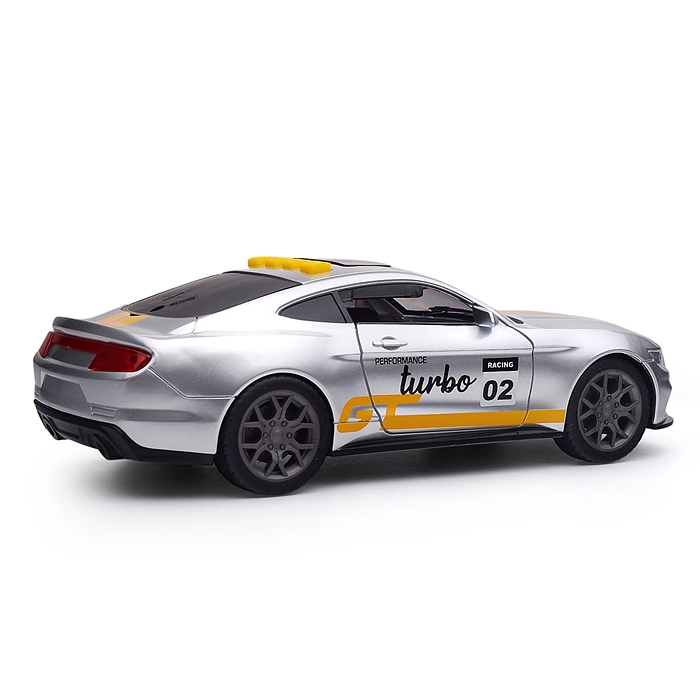 Машина WY1162I "Гоночный автомобиль" 1:18 (свет, звук) в коробке