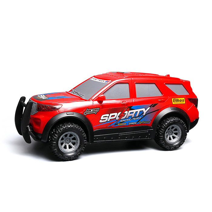 Машина JS210A "Король дороги" 1:16 (свет, звук) в коробке