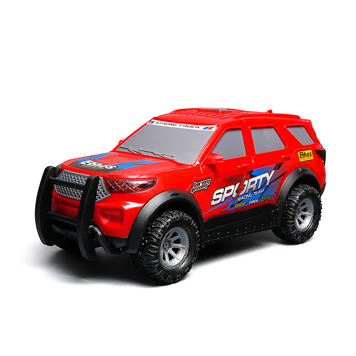 Машина JS210A "Король дороги" 1:16 (свет, звук) в коробке