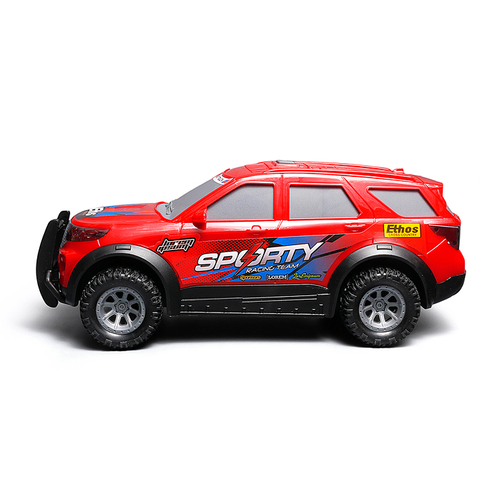 Машина JS210A "Король дороги" 1:16 (свет, звук) в коробке