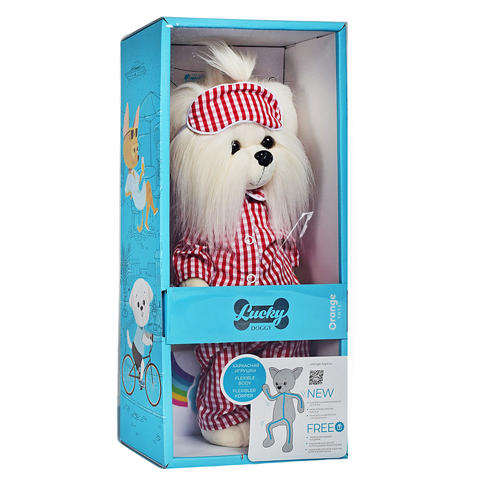 Lucky Mimi: Пижама в клетку 37, коробка 44 см