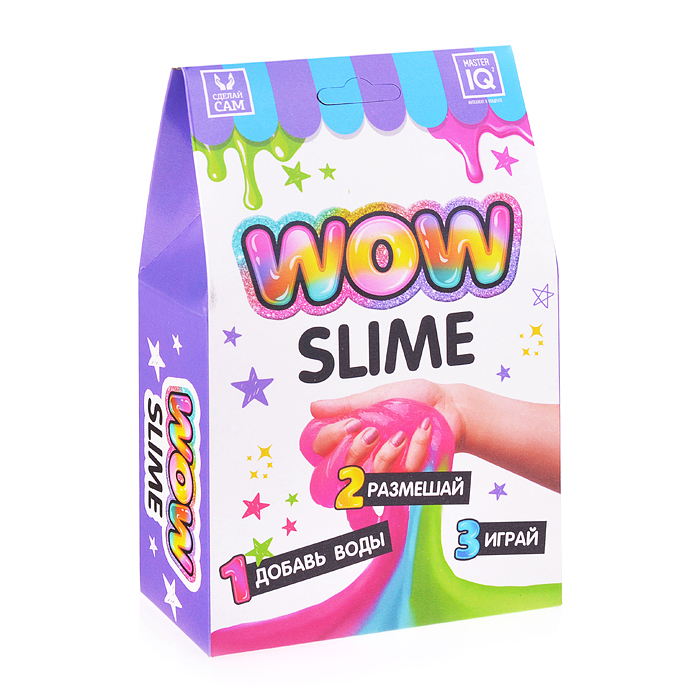 Набор для создания слайма "WOW slime" светлый 