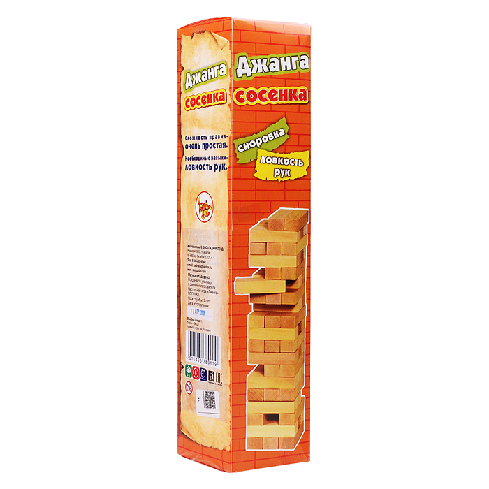 Настольная игра "Джанга" Сосенка 