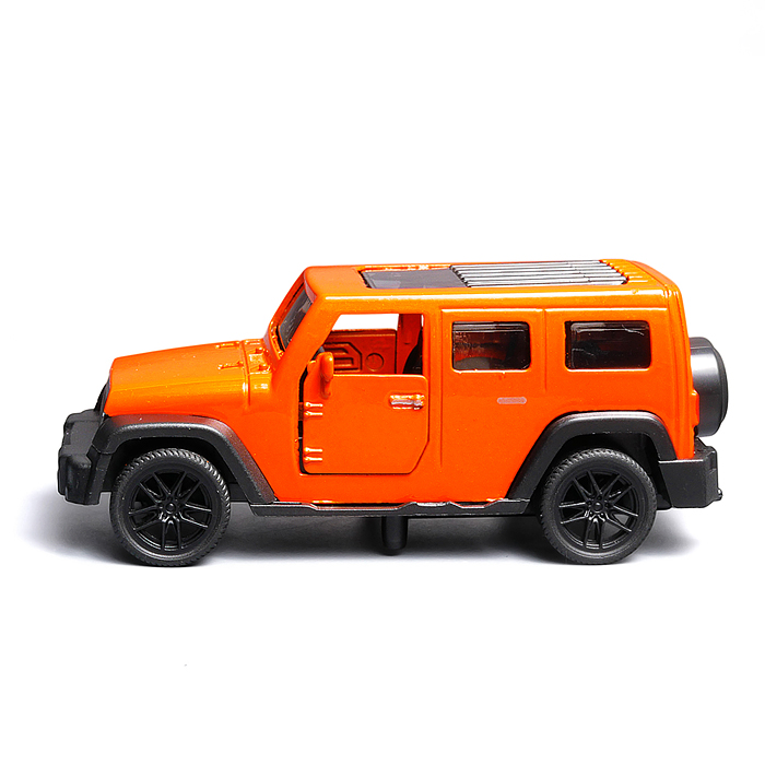 Машина 982 "Дорожный страж" 1:43 (откр двери, металл) в коробке (цвет оранжевый)