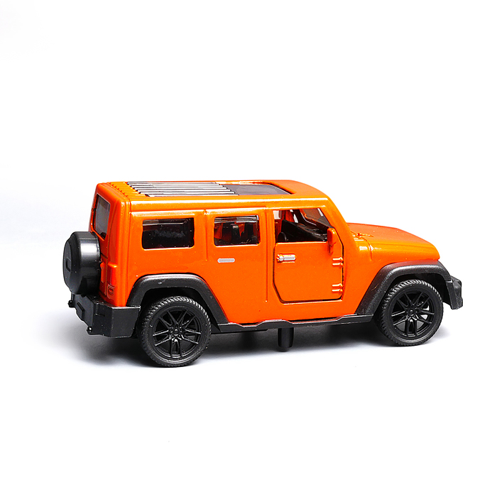 Машина 982 "Дорожный страж" 1:43 (откр двери, металл) в коробке (цвет оранжевый)