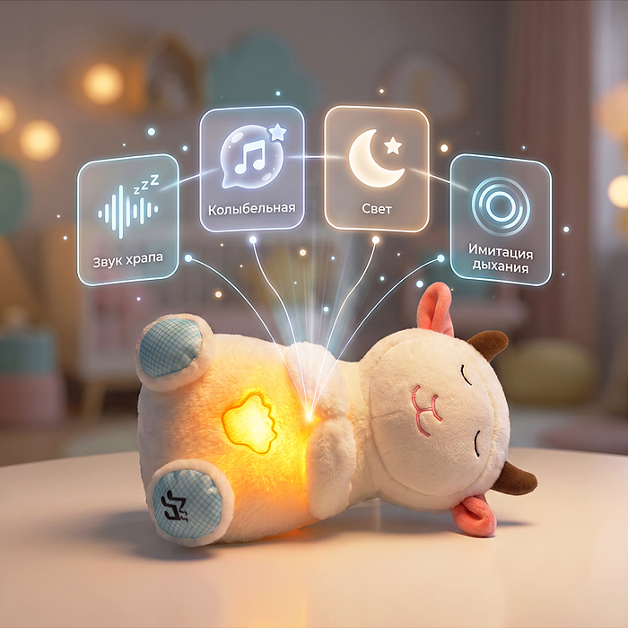 Мягкая игрушка М1978 "Овечка"