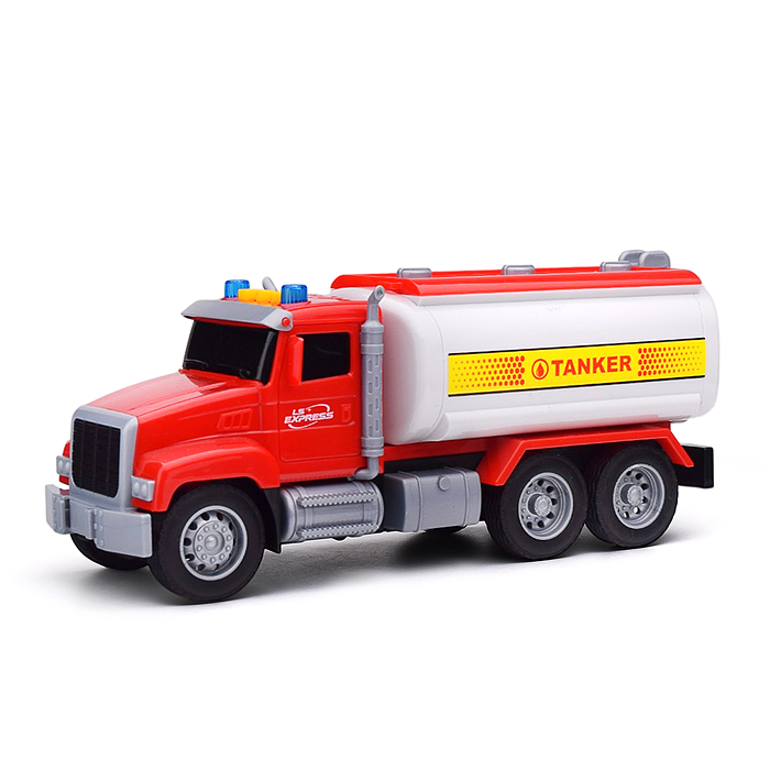 Машина WY1199A "Бензовоз" 1:20 (свет, звук) в коробке