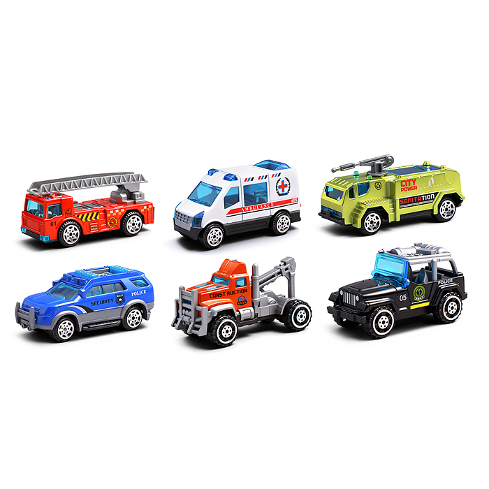 Набор машин 112-11 "Моя коллекция" в коробке