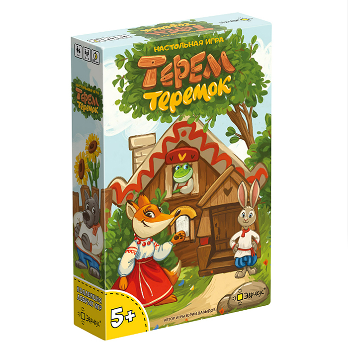 Игра настольная "Терем-теремок" 