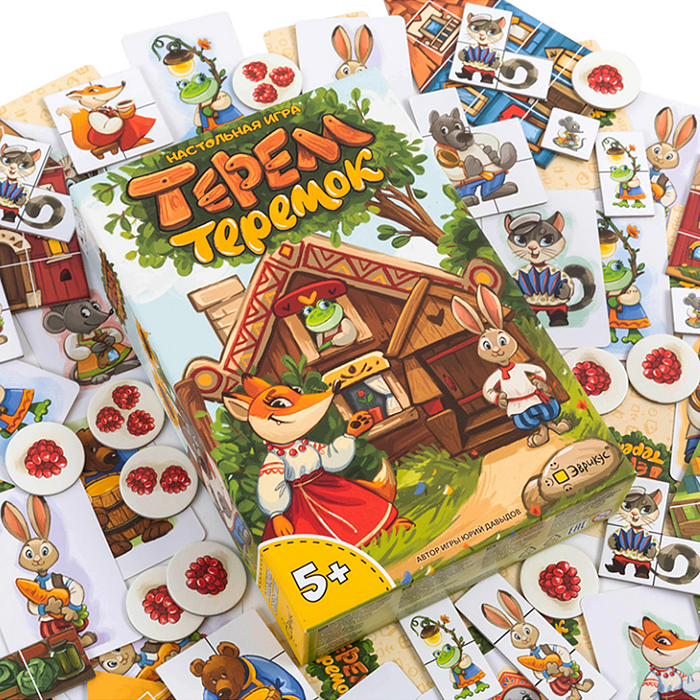 Игра настольная "Терем-теремок" 