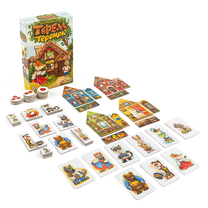 Игра настольная "Терем-теремок" 
