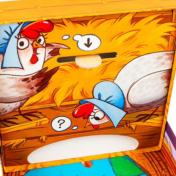 Игра настольная "Кто в яйце?" 