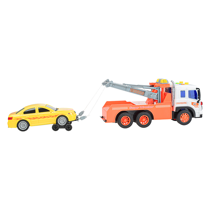 Машина WY570F "Автоэвакуатор" 1:16 (свет,звук) в коробке