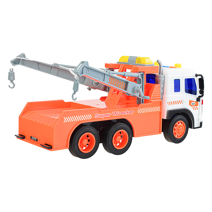 Машина WY570F "Автоэвакуатор" 1:16 (свет,звук) в коробке