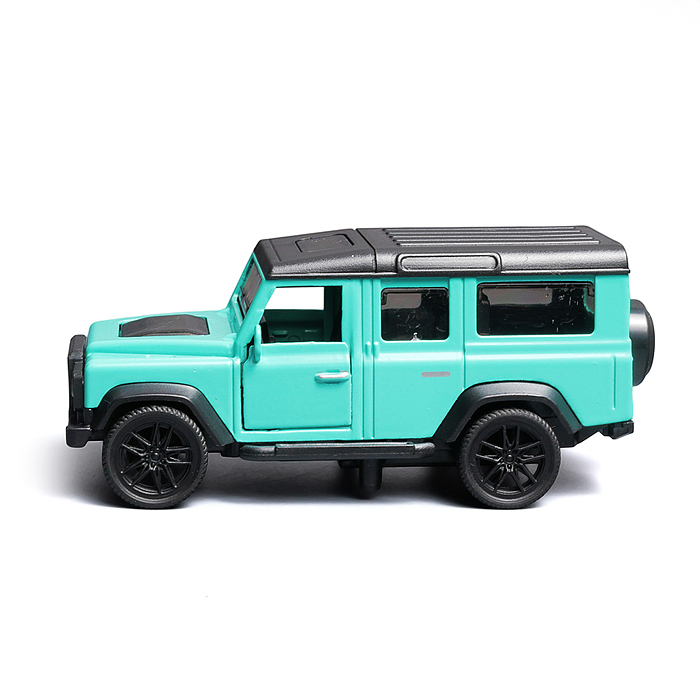 Машина 931 "Дорожный страж" 1:43 (откр двери, металл) в коробке (цвет бирюза)