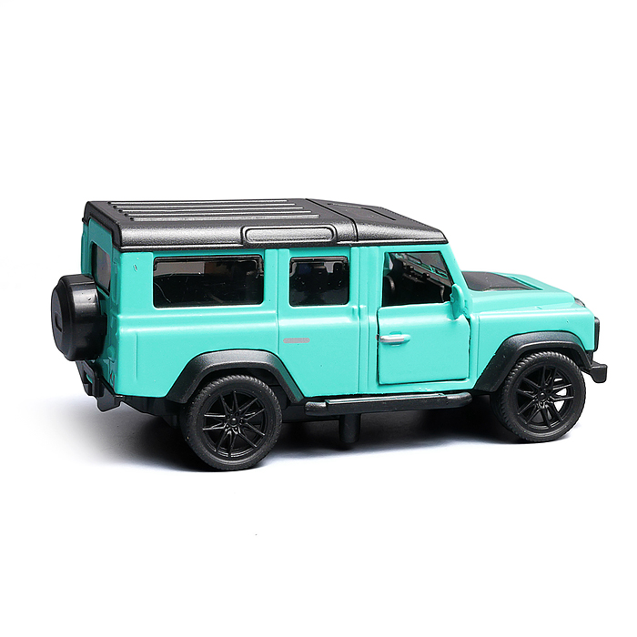 Машина 931 "Дорожный страж" 1:43 (откр двери, металл) в коробке (цвет бирюза)