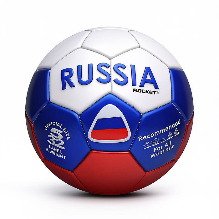 Мяч футбольный R0304 ROCKET размер 5, PVC