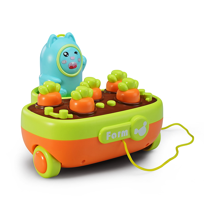 Игрушка развивающая HTL8022B "Волчок" на батарейках, в коробке