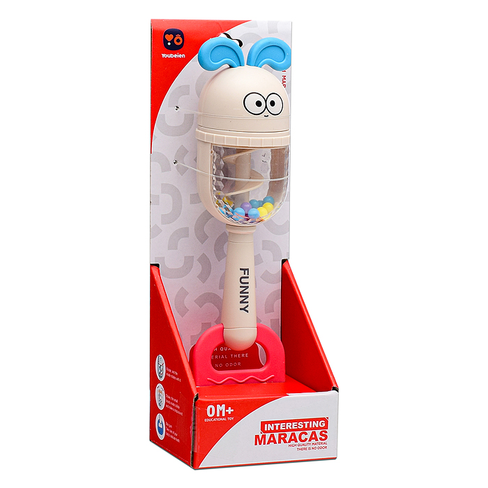 Погремушка RT606-3 "Зайка" в коробке