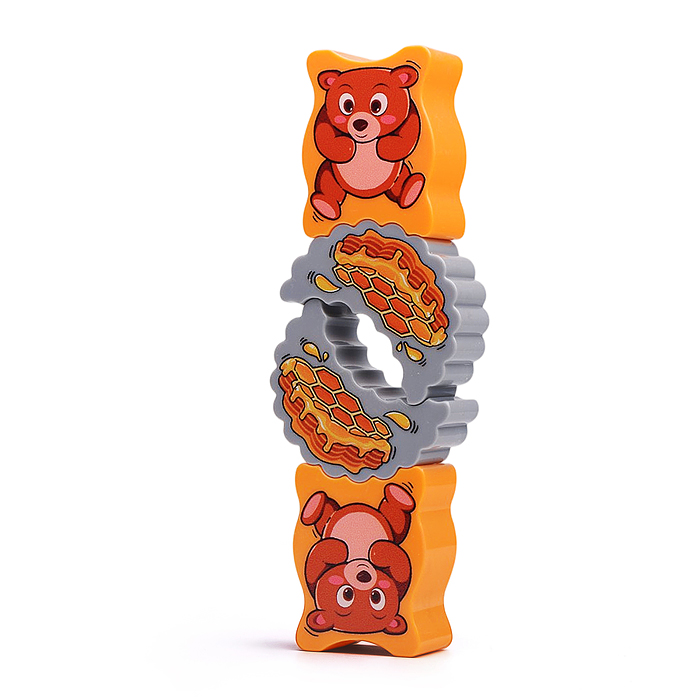 Игра Баланс 66205-5 "Мишка с сотами" (22 детали) в коробке