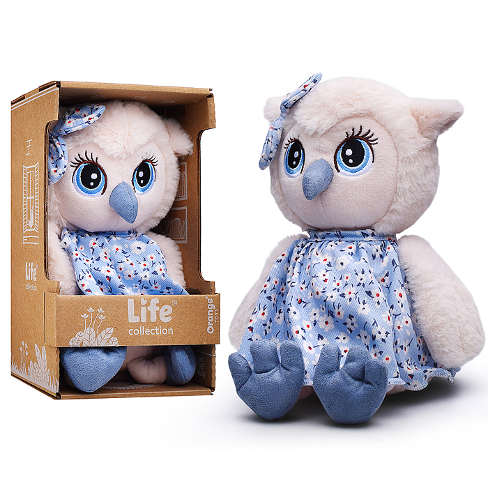 Сова Life Лиза в голубом платье 20