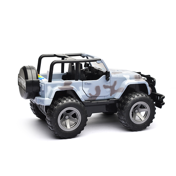 Машина WY391B "Военный джип" 1:16 (свет, звук) в коробке