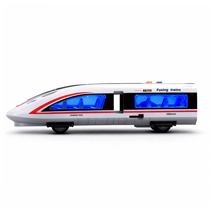 Поезд WY971A "Скоростной" 1:16 (свет, звук) в коробке