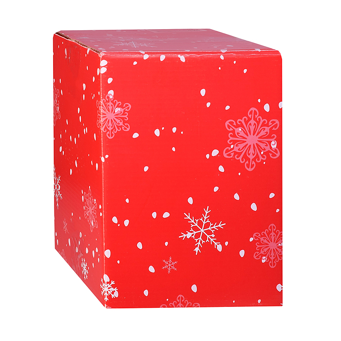 Новогодняя декоративная композиция DP-0245 "Веселого Рождества!" 15x15x20см