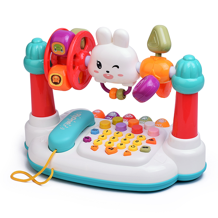Игрушка музыкальная YL78926 "Телефон-Зайчишка" в коробке