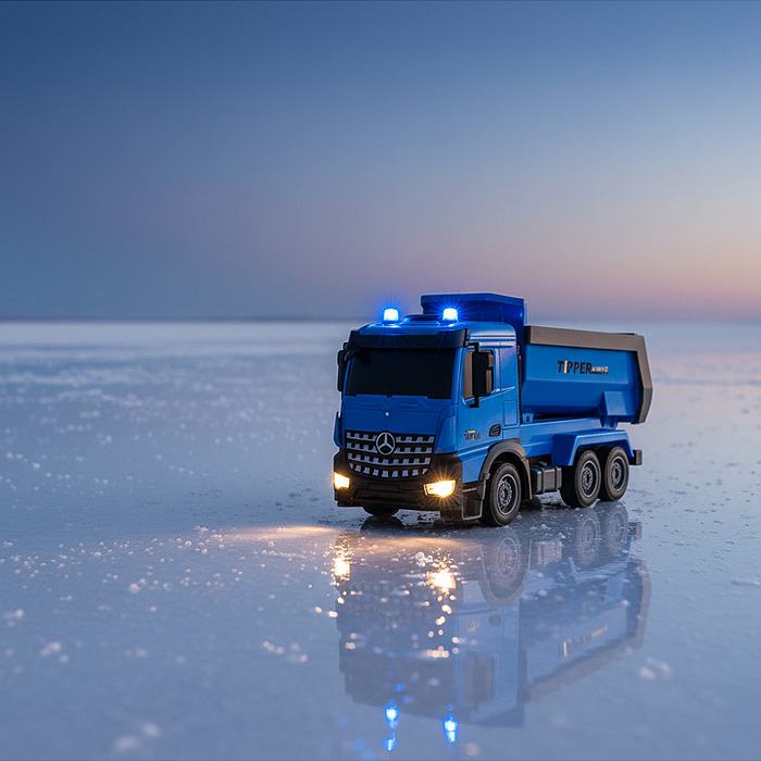 Фото к товару Машина YJ-085-4 "Самосвал" р/у, 27 MHz, в коробке Машина YJ-085-4 "Самосвал" р/у, 27 MHz, в коробке