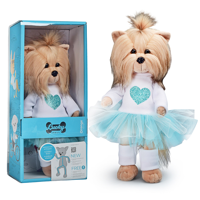 Lucky Yoyo: Голубое сердечко 37, коробка 44 см Lucky Yoyo: Голубое сердечко 37, коробка 44 см