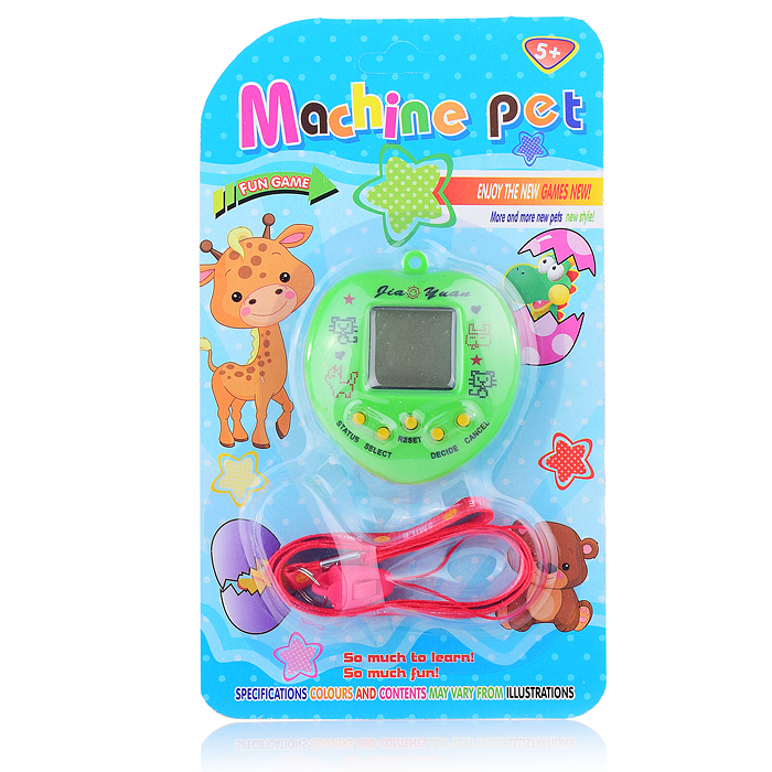 Электронная игра JY-5025 "Machine pet" на листе