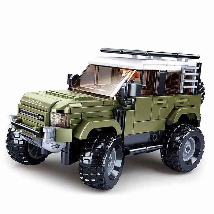 Фото к товару Конструктор M38-B1015 "Военный внедорожник" (317 дет.) в коробке Конструктор M38-B1015 "Военный внедорожник" (317 дет.) в коробке