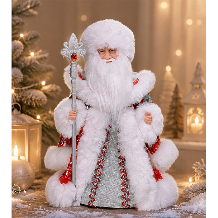 Фото к товару Кукла новогодняя DP-0124-40 "Зимний волшебник" (40 см) Кукла новогодняя DP-0124-40 "Зимний волшебник" (40 см)