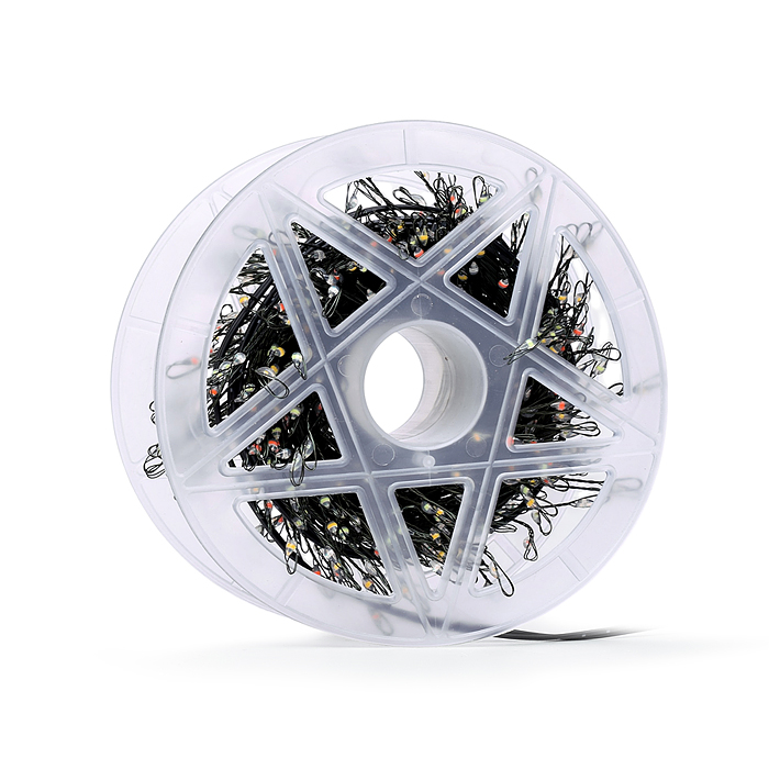 Электрогирлянда DP-0214 "Мишура" 20 м, 600л, цветная