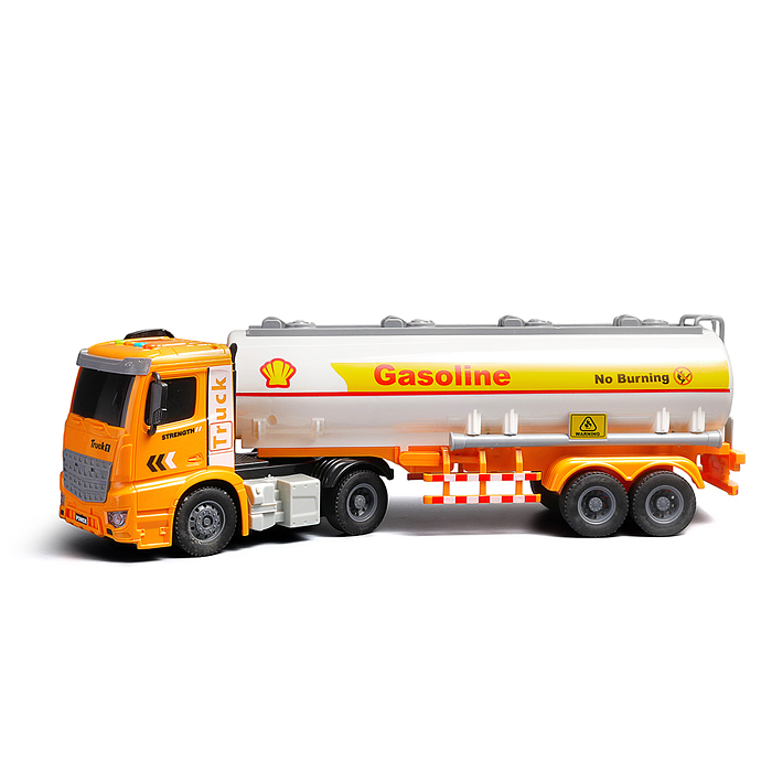 Машина HT9812W "Бензовоз" (свет, звук) цвет микс, в коробке