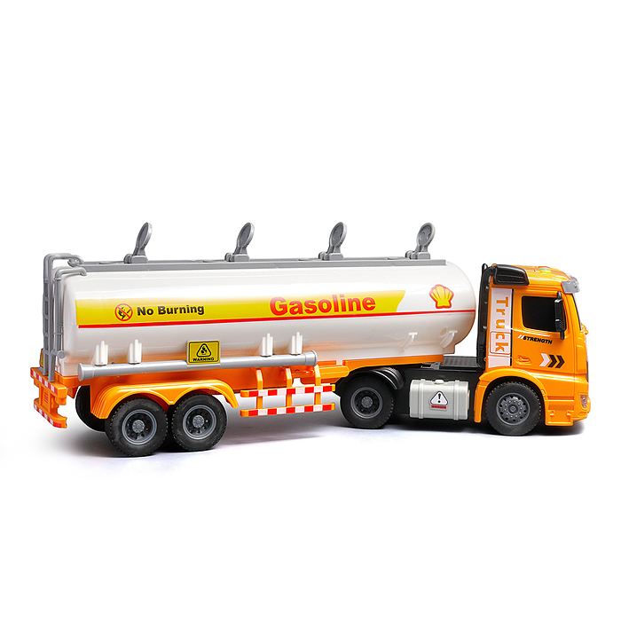 Машина HT9812W "Бензовоз" (свет, звук) цвет микс, в коробке