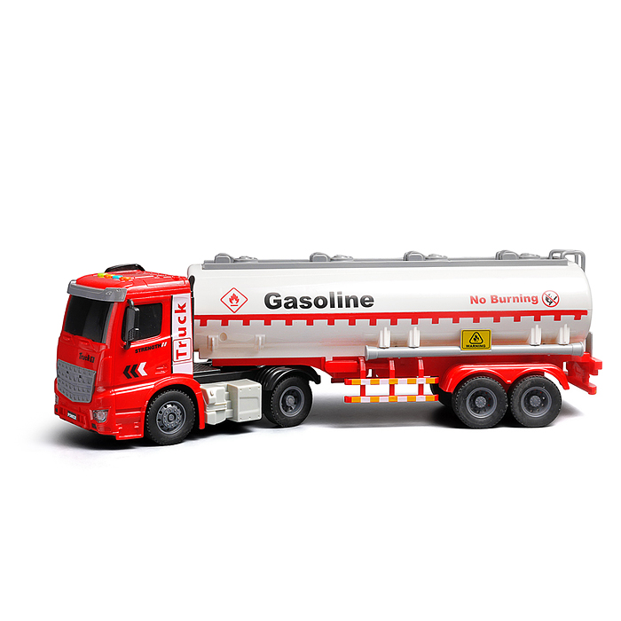Машина HT9812W "Бензовоз" (свет, звук) цвет микс, в коробке