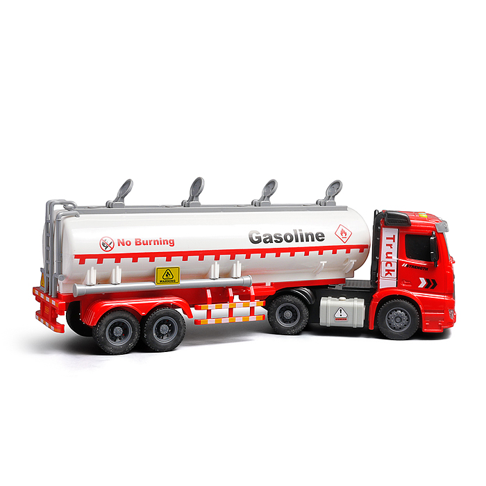 Машина HT9812W "Бензовоз" (свет, звук) цвет микс, в коробке