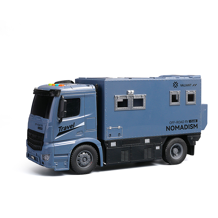 Машина HT9818W "Фургон-кемпер" (свет, звук) цвет микс, в коробке