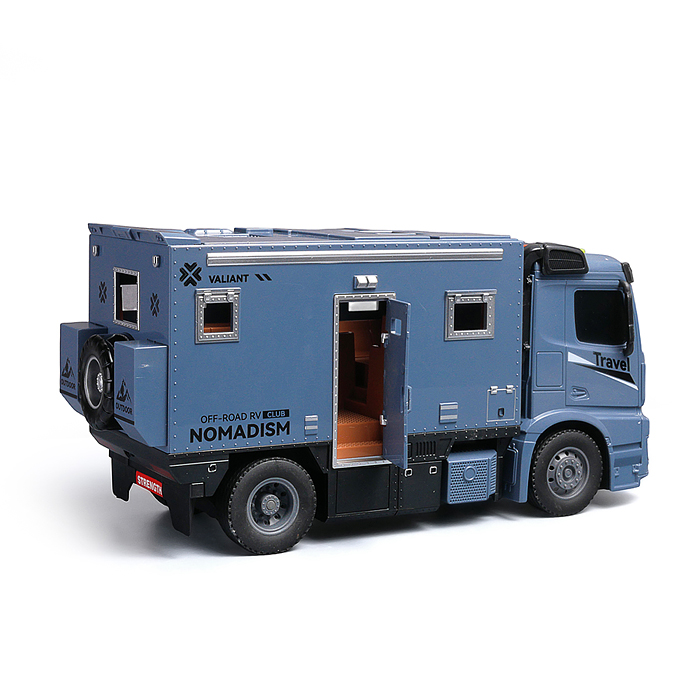 Машина HT9818W "Фургон-кемпер" (свет, звук) цвет микс, в коробке